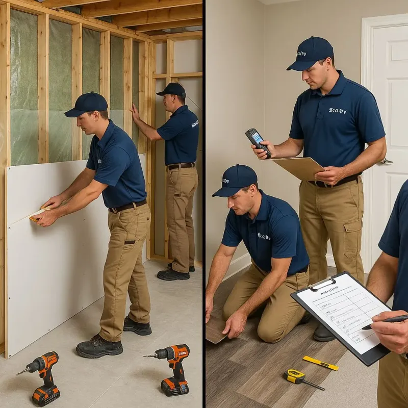 Repairs and Reconstruction process in Millville, UT